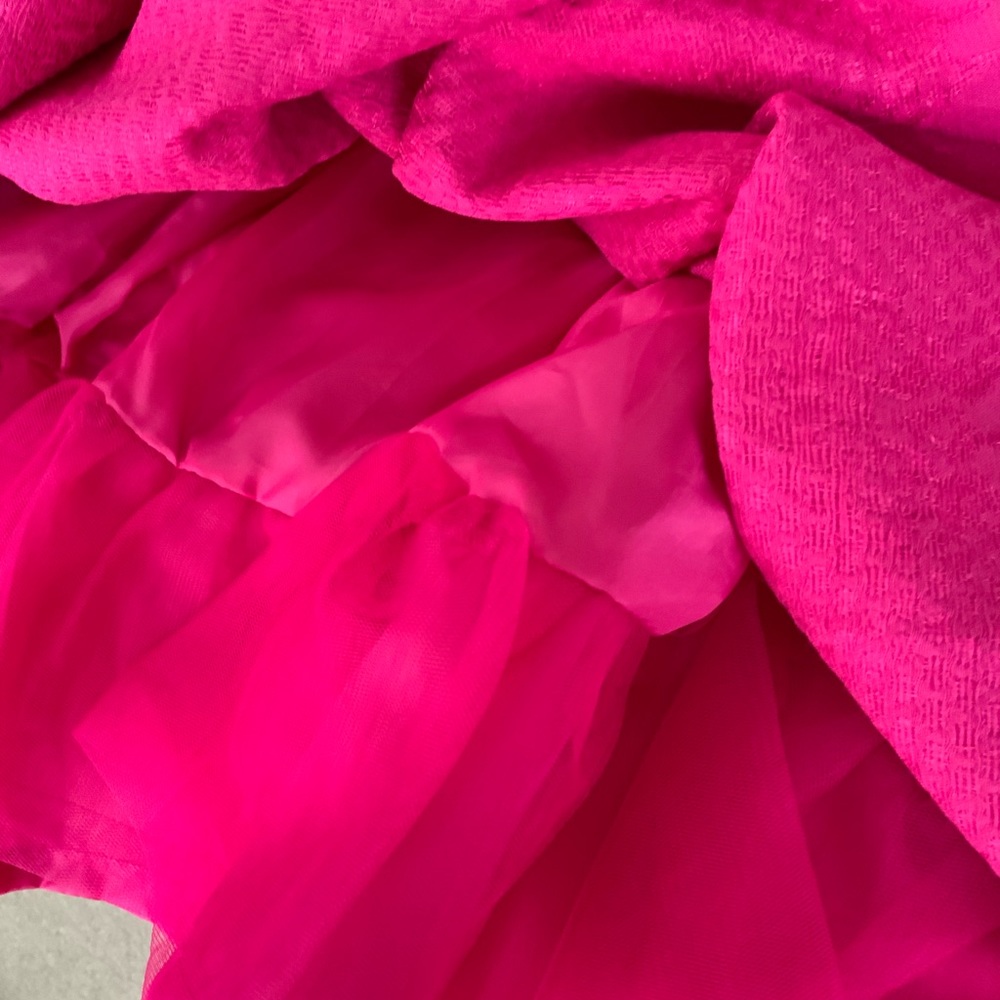 Janie and Jack fuchsia dress size 4 - Picture 5 of 6